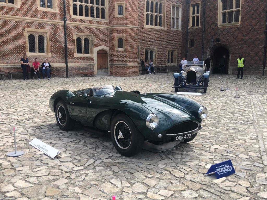 Aston Martin DB3S at Hapmton Court Concours of Elegance