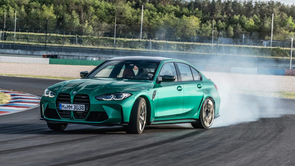 New 2021 BMW M3 Competition will smoke back tyres