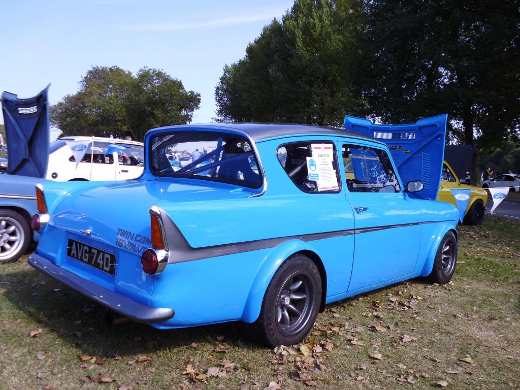 Ford Anglia attracts attention at Ford Power Live