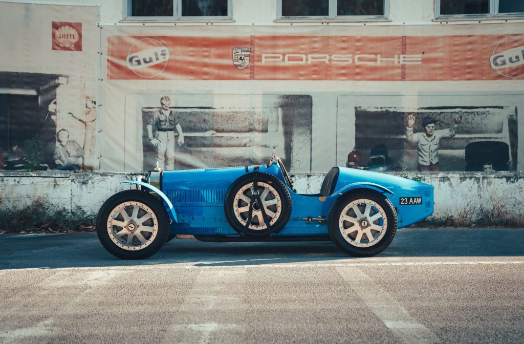 Bugatti Type 35 on the historic Targa Florio route