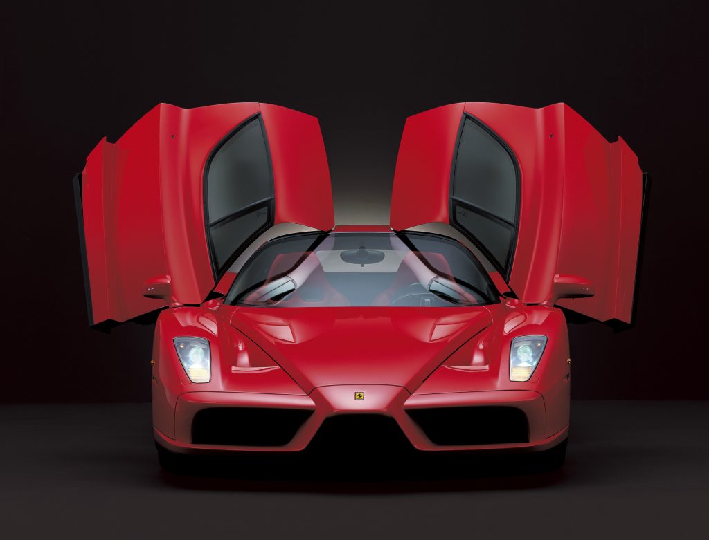 The Enzo Ferrari was styled by Pininfarina