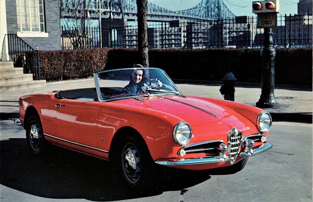 1955_Alfa_Romeo-Giulietta_Spider is one of Paolo Pininfarina's favourite designs