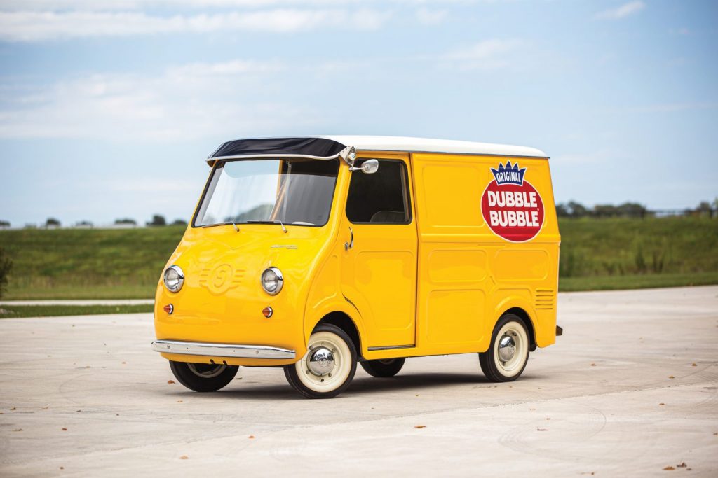 1958 Goggomobil TL250 Transporter with Dubble Bubble livery