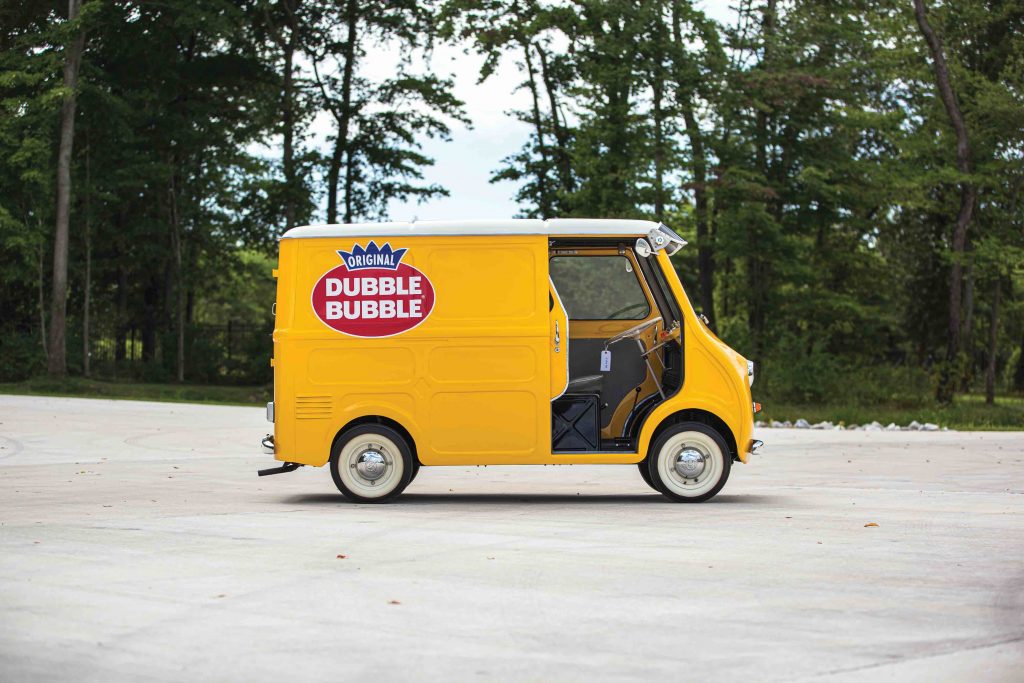 1958 Goggomobil TL250 Transporter with Dubble Bubble livery
