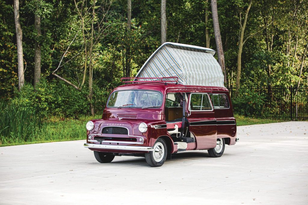 1961 Bedford CA Dormobile Caravan front view