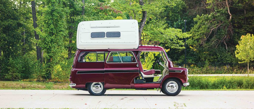 1961 Bedford CA Dormobile Caravan profile view