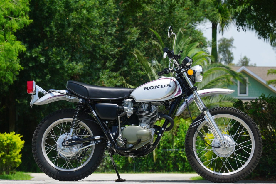 Seven trail bikes to collect_Honda XL250