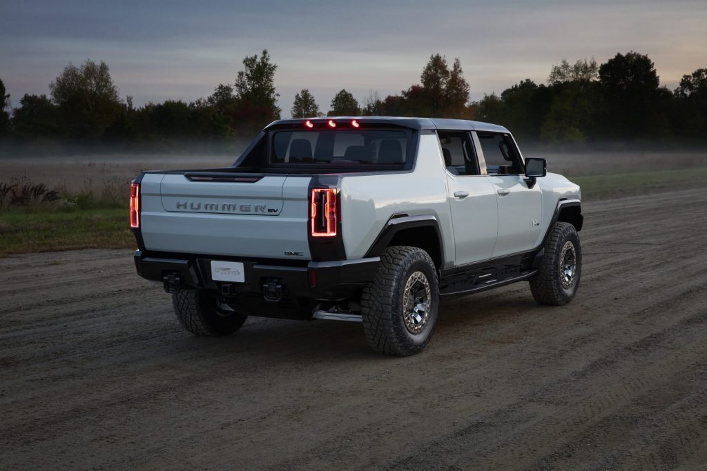 The mighty Hummer roars no more as it plugs into the electric car charge