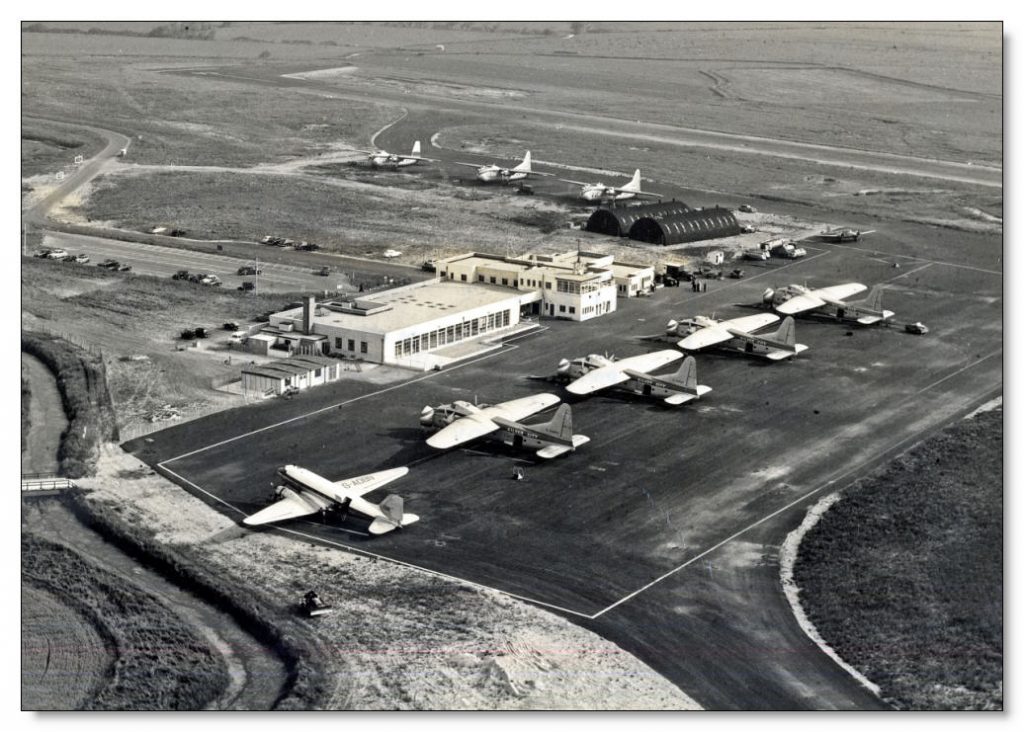 Silver City Airways at Ferryfield Lydd airport