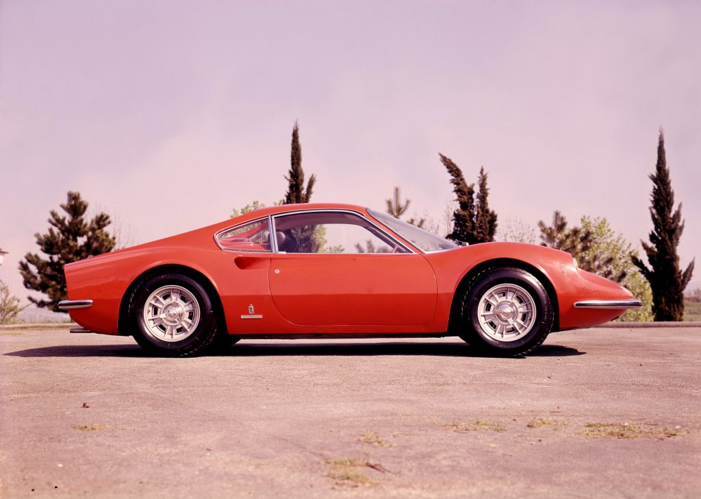 The Dino 206 GT from the 1967 Turin motor show