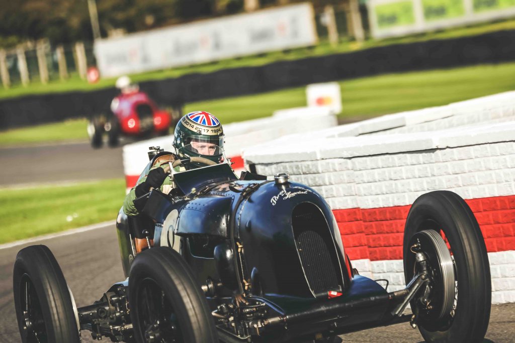 Vintage Bentley at Goodwood