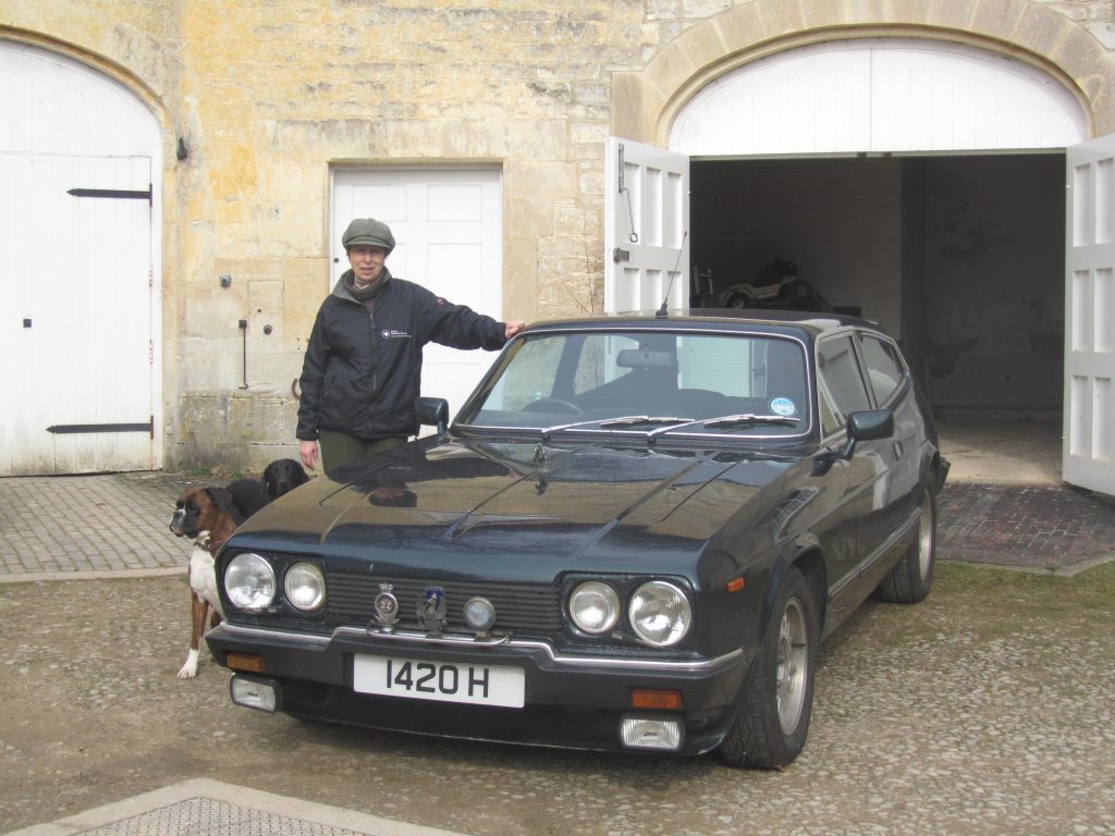 HRH The Princess Royal with her Middlebridge Scimitar_Hagerty