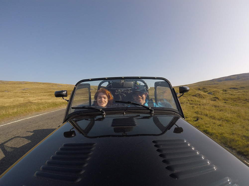 Driving seven of Britain's best roads in a Caterham 7 is the ultimate father-son roadtrip