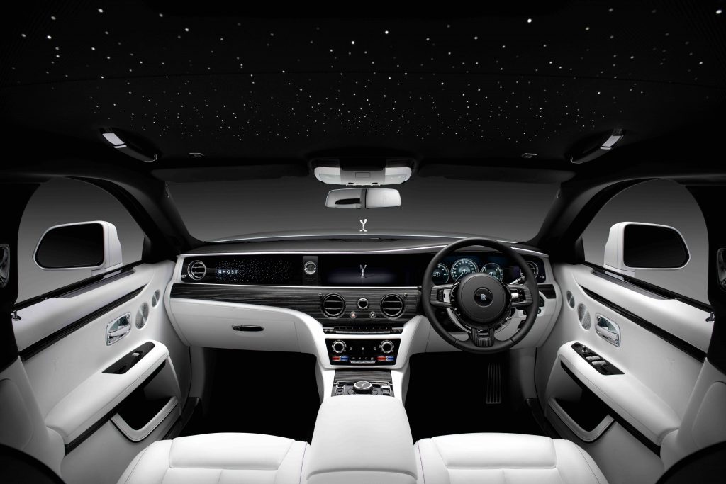 2021 Rolls-Royce Ghost dashboard