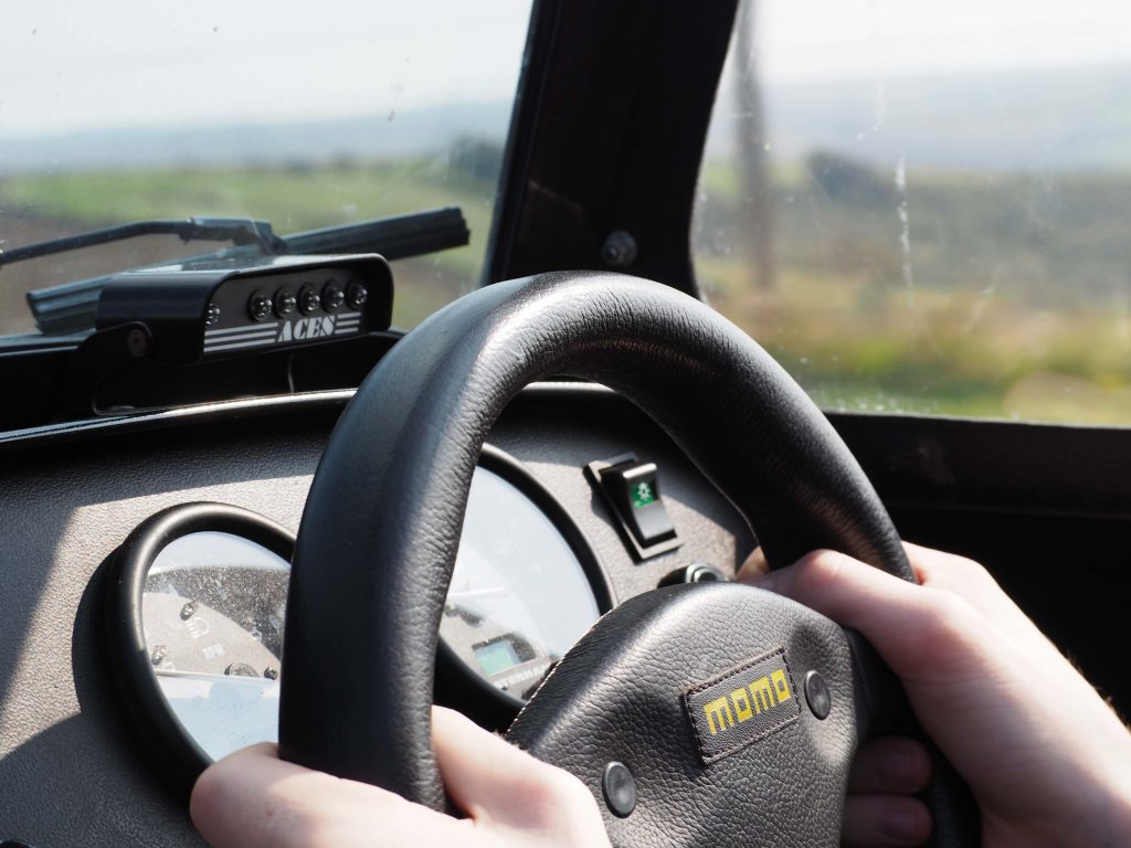 Max Berg drove his father's Caterham 7 on seven of Britain's best roads