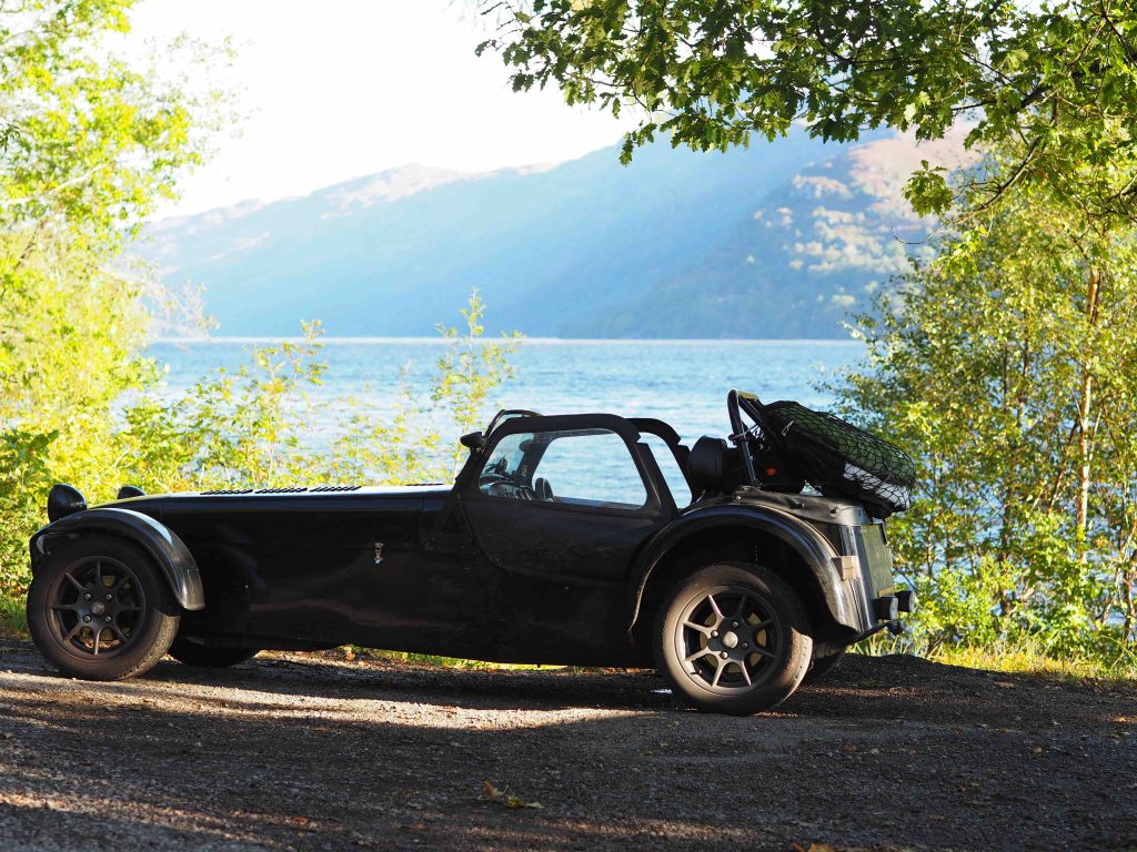 Packing a Caterham 7 for a seven day roadtrip