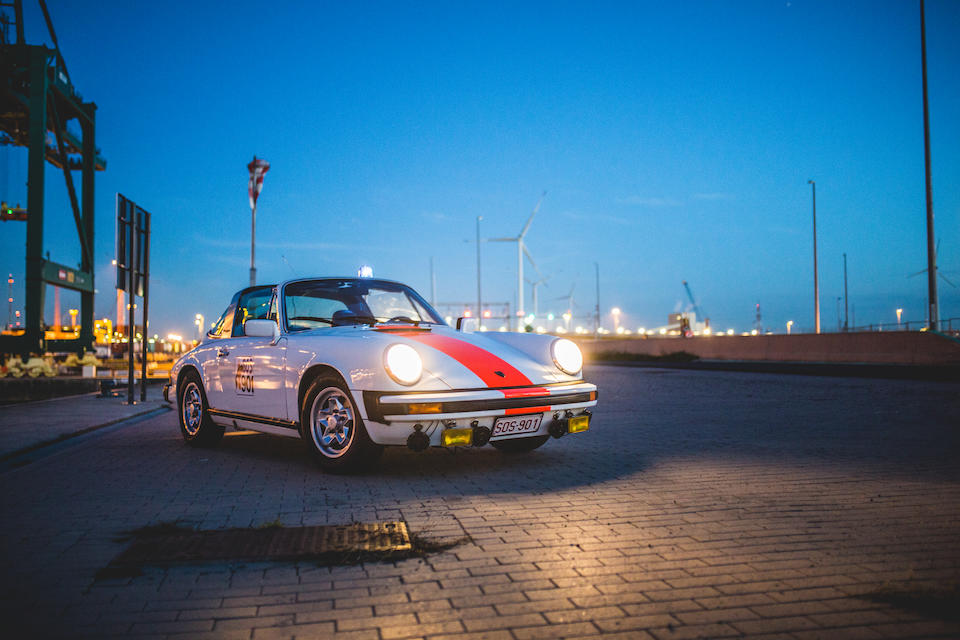 Porsche 911 Targa police car