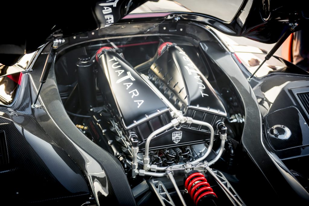 SSC Tuatara engine bay