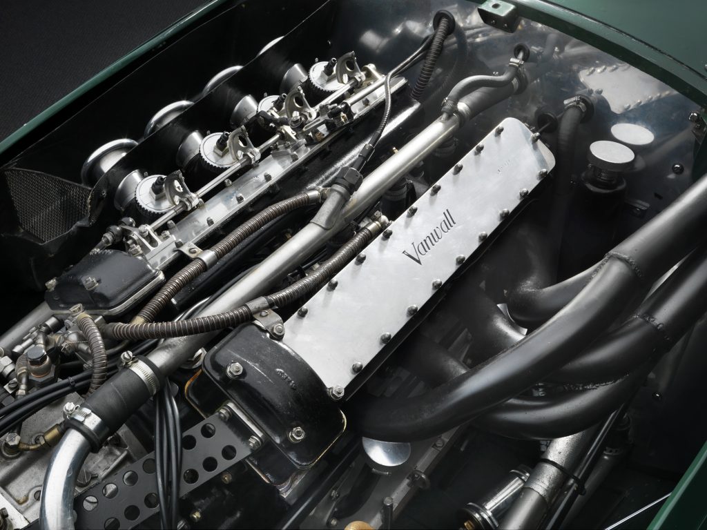 Four-cylinder engine of Vanwall continuation car