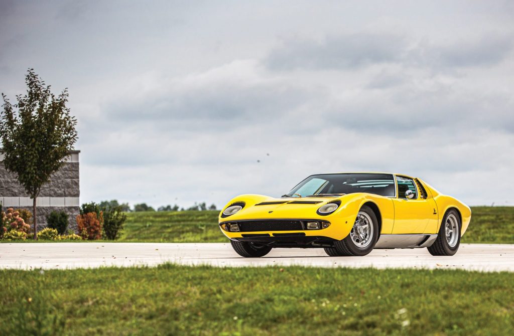 1969 Lamborghini Miura P400 S by Bertone