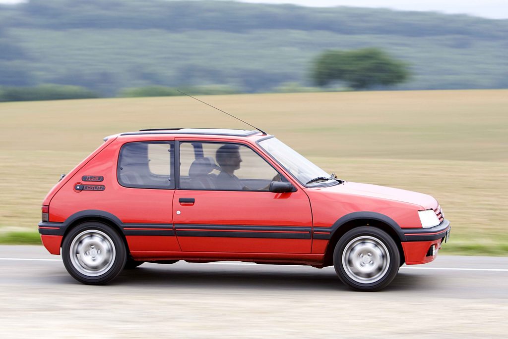 Peugeot 205 GTI: Richard Burns