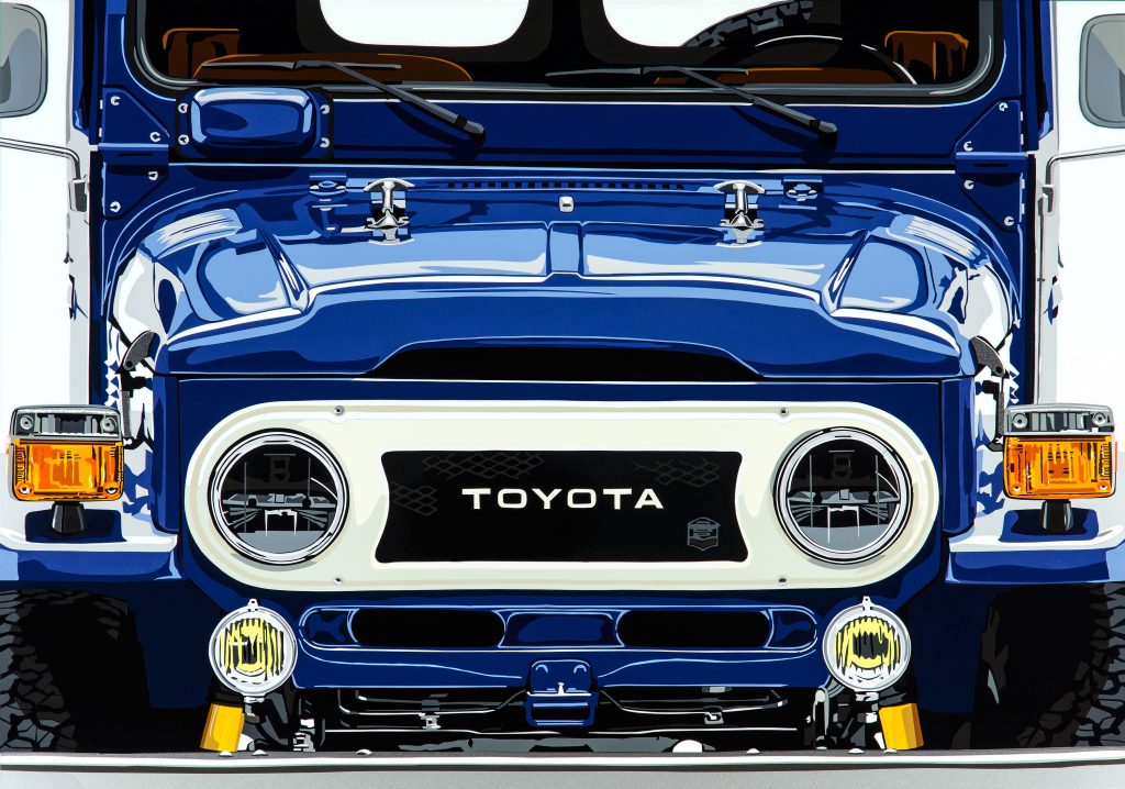 Toyota Land Cruiser by Joel Clark artist