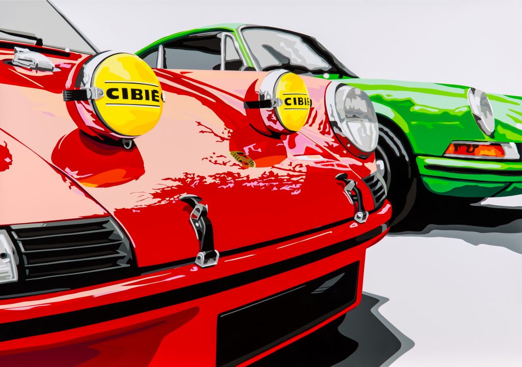 Joel Clark's Porsche 911 vinyl series