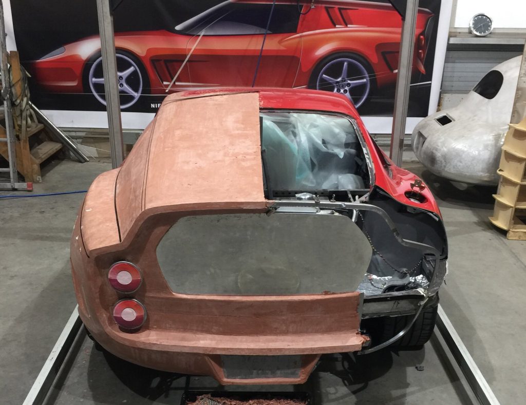 Ferrari Breadvan Hommage clay