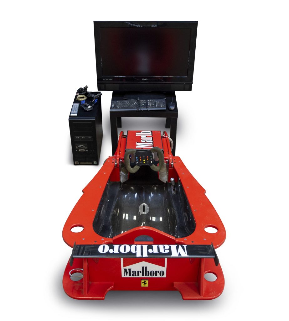 Ferrari F1 simulator gamestation collectible automobilia