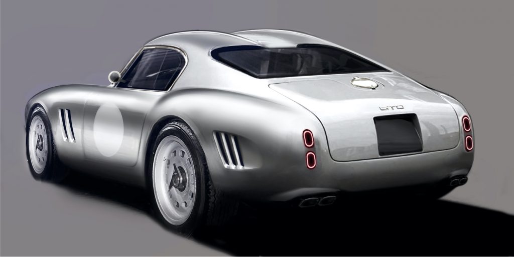 GTO Engineering teases retro-inspired 'Moderna' GT sports car