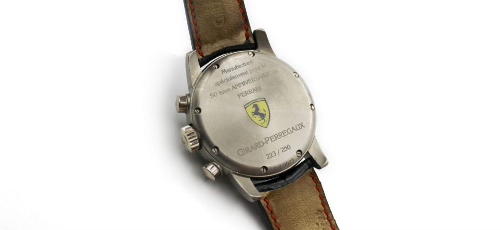 Girard-Perregaux pour Ferrari F50 automatic wristwatch collectible automobilia