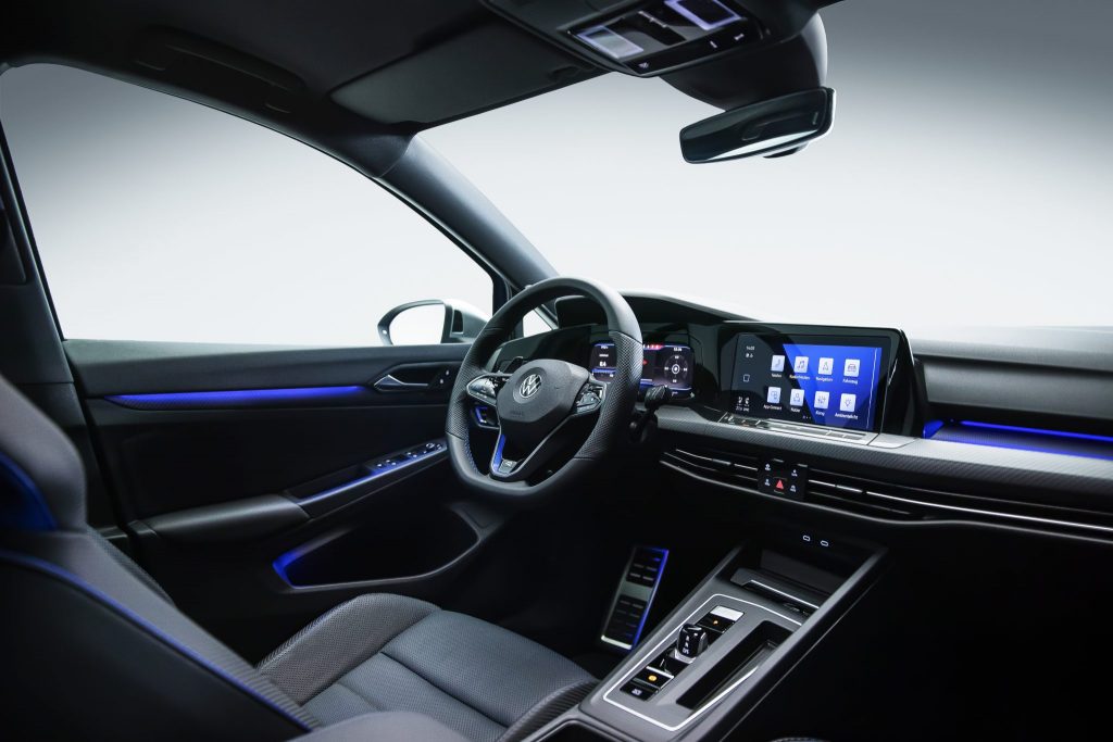 2021 Volkswagen Golf R interior