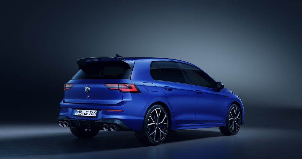 The new 2021 VW Golf R hides its light (and drift mode) under a bushel