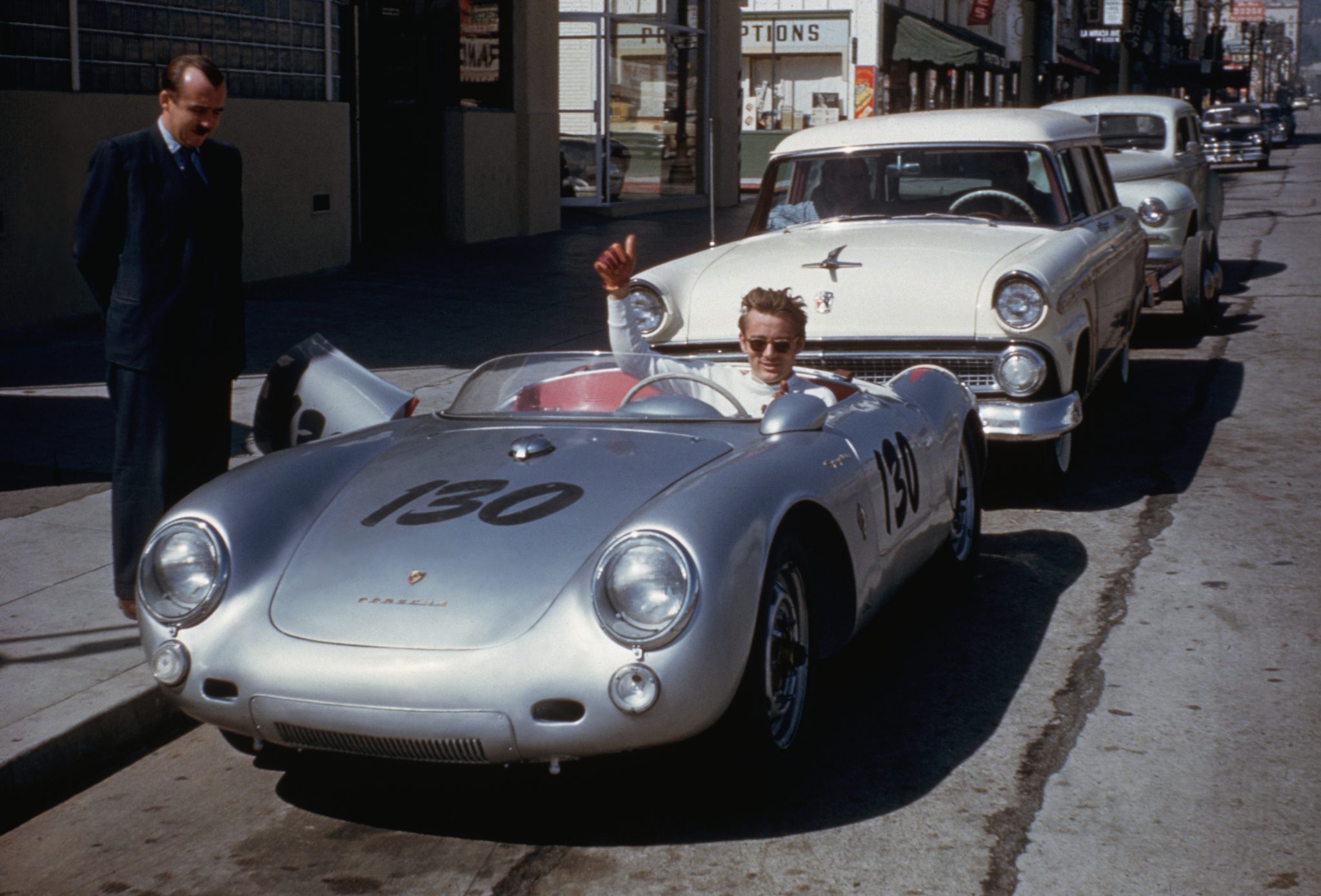 Klassieke Porsche bezoekt Monaco