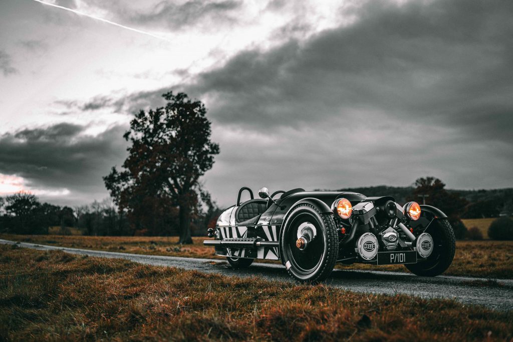 Morgan P101 is the final Morgan 3 Wheeler