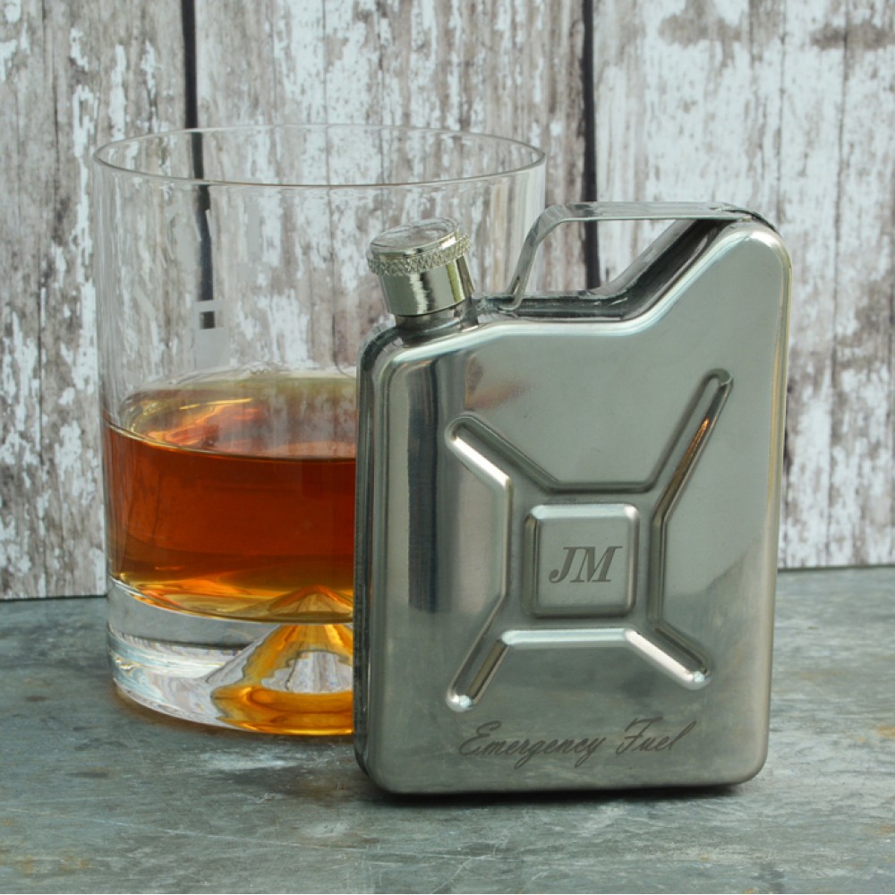 Hip flask jerrycan_2020 Christmas gift ideas for car enthusiasts_Hagerty