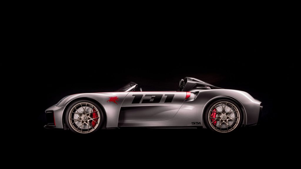 Porsche 551 Vision Concept side profile