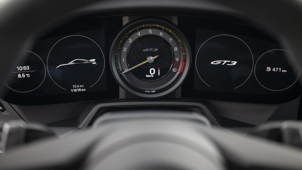 Porsche reveals 2021 911 GT3 interior
