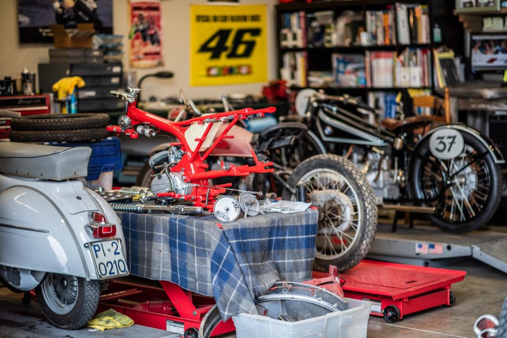 Do odd jobs when your motorcycle is in storage