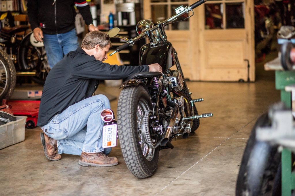 Choosing the best place to store a motorcycle