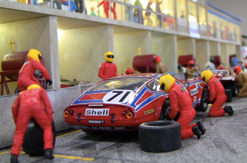 Slot Mods track Ferrari Daytona