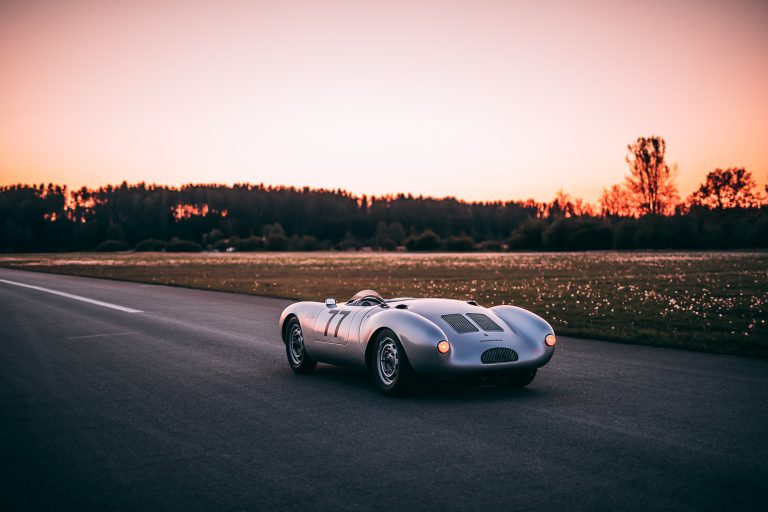 Picture-perfect Picasso Porsche 550 Spyder for sale