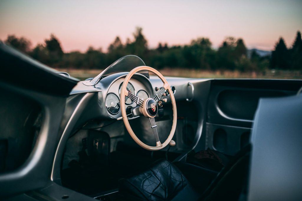 Porsche 550 Spyder interior