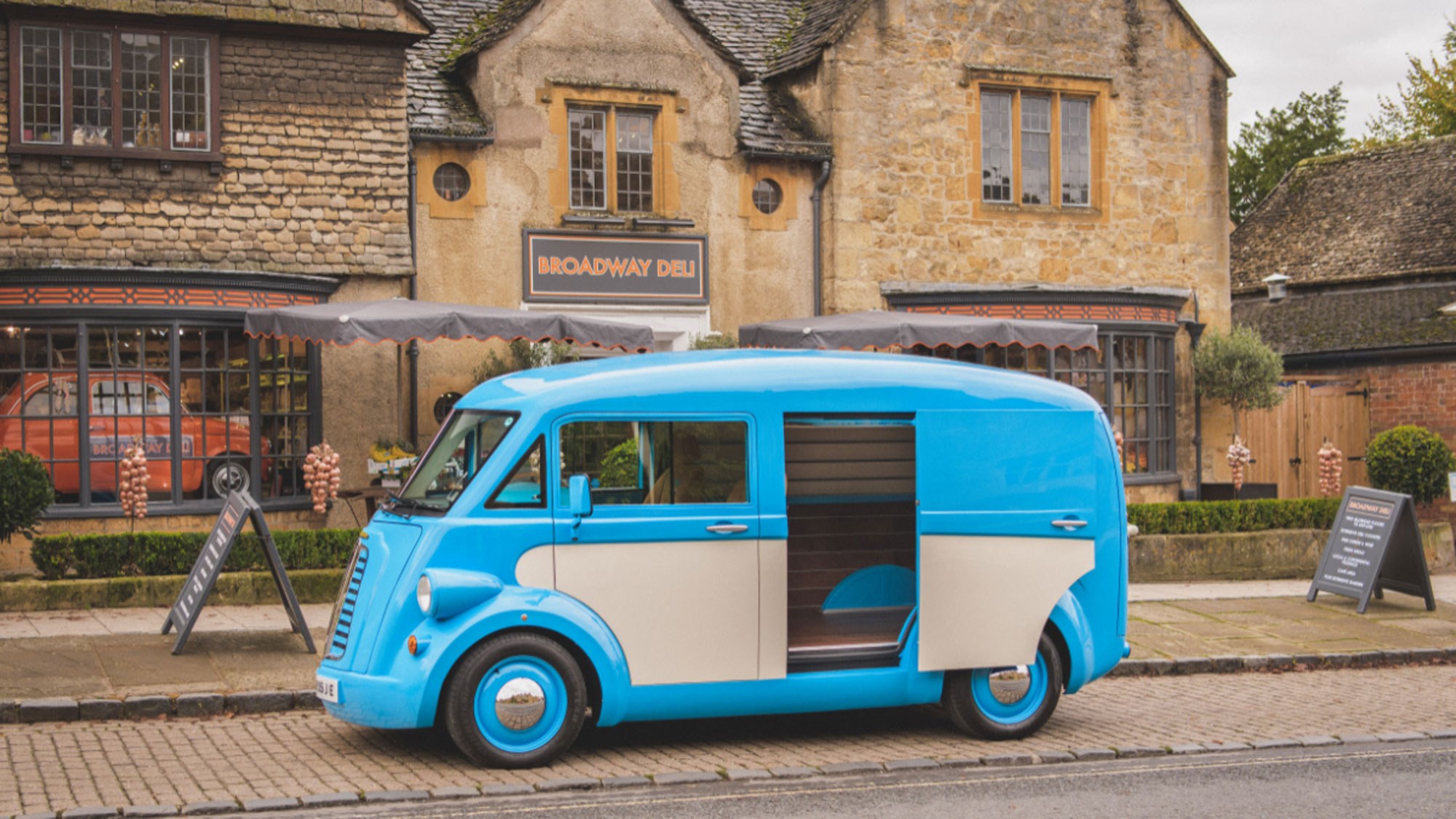Morris JE retro van with an electric twist is ready to roll