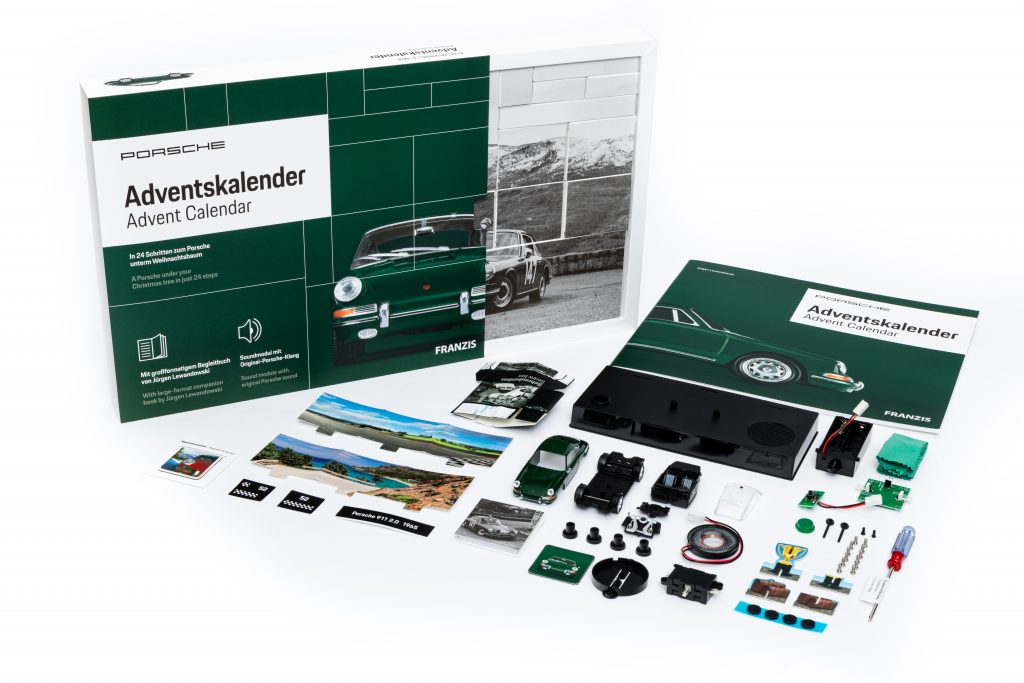 Build a Porsche 911 advent calendar_2020 Christmas gift ideas for car enthusiasts_Hagerty