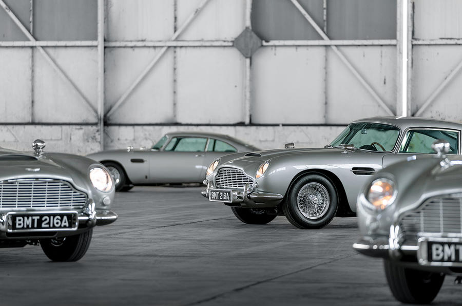 Aston Martin DB5 Bond recreation cars