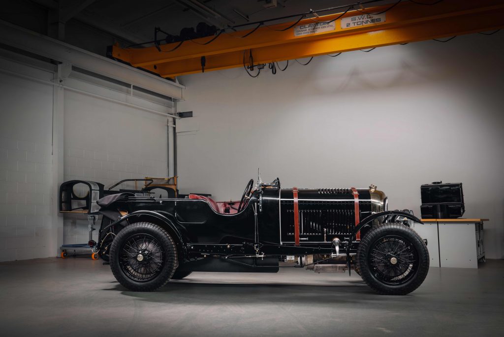 After 40,000 hours, the first 1929 Bentley Blower continuation car is built