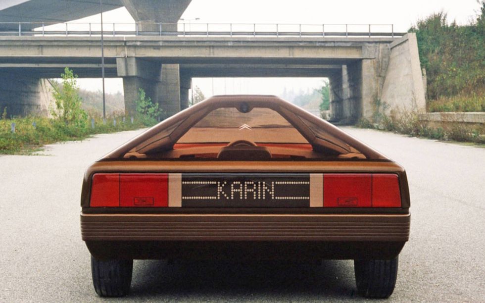 Citroen Karin concept car rear