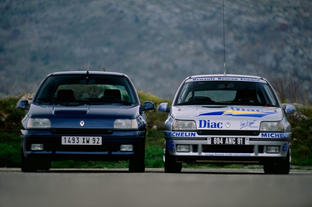 Renault Clio Williams and Clio 16S Group A rally car_Hagerty