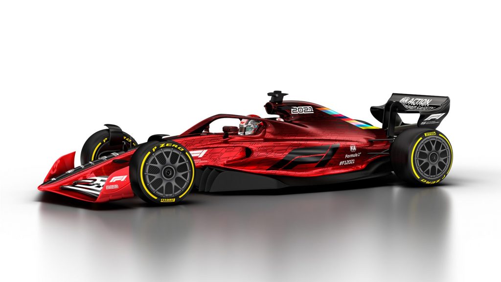 2021 F1 car